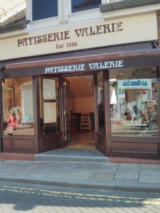 A cafe in the town centre that is inaccessible to wheelchair users